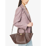 DeMellier Midi New York leather tote bag, UK version