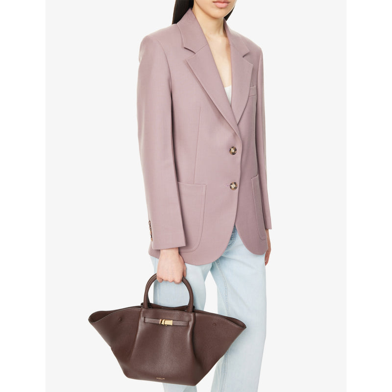 DeMellier Midi New York leather tote bag, UK version