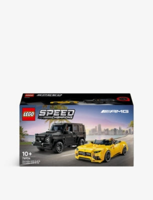 selfridges LEGO Speed Champions 76924 Mercedes-AMG G 63 & Mercedes-AMG SL 63 Model Cars- Buy online at McGrocer