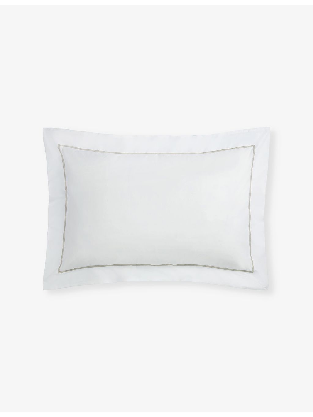 The White Company Savoy Oxford pillowcase 65cm, UK version