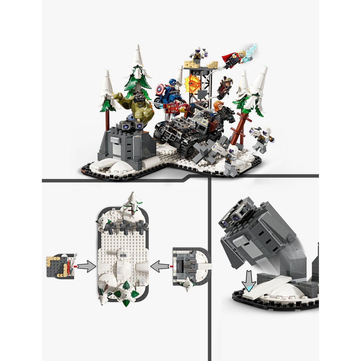 LEGO Marvel Avengers Age of Ultron playset 76291, UK version