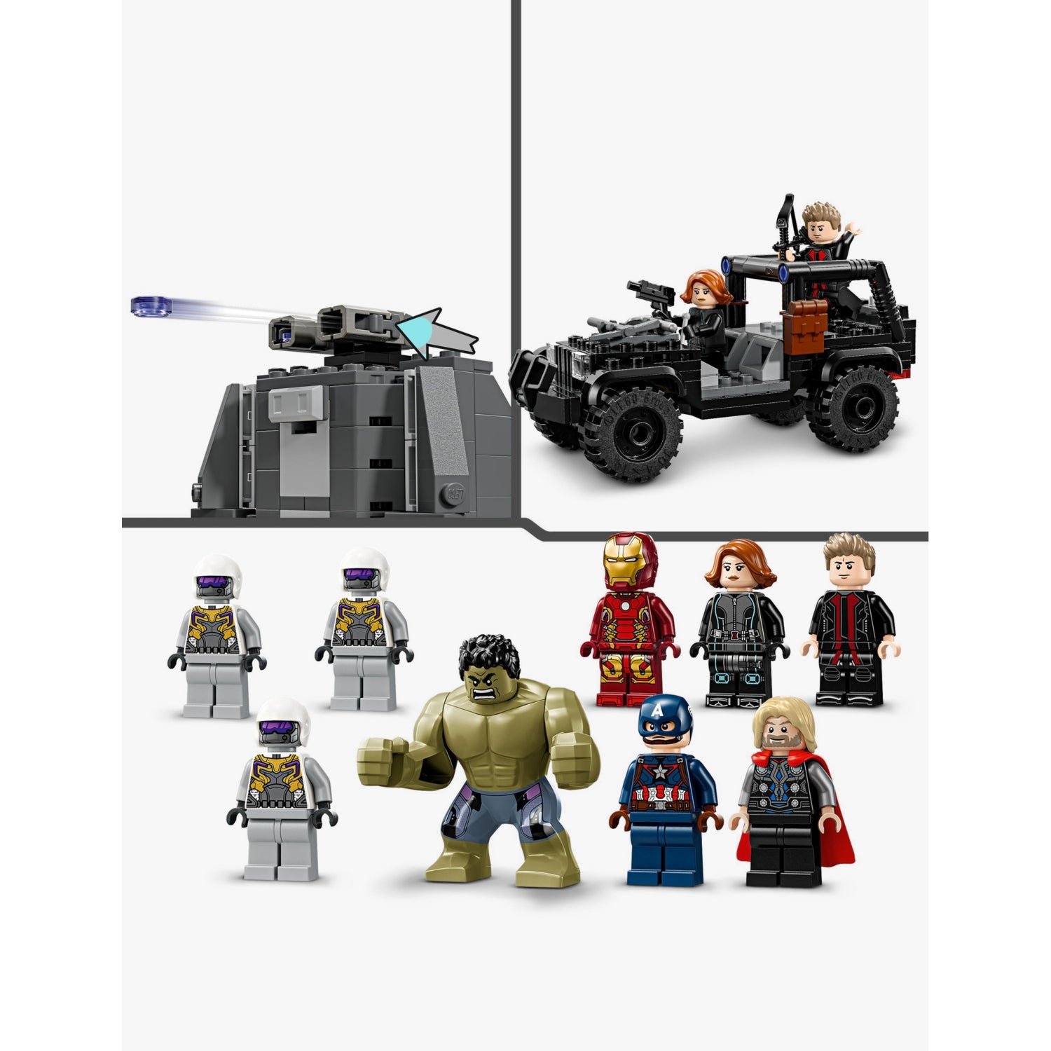 LEGO Marvel Avengers Age of Ultron playset 76291, UK version