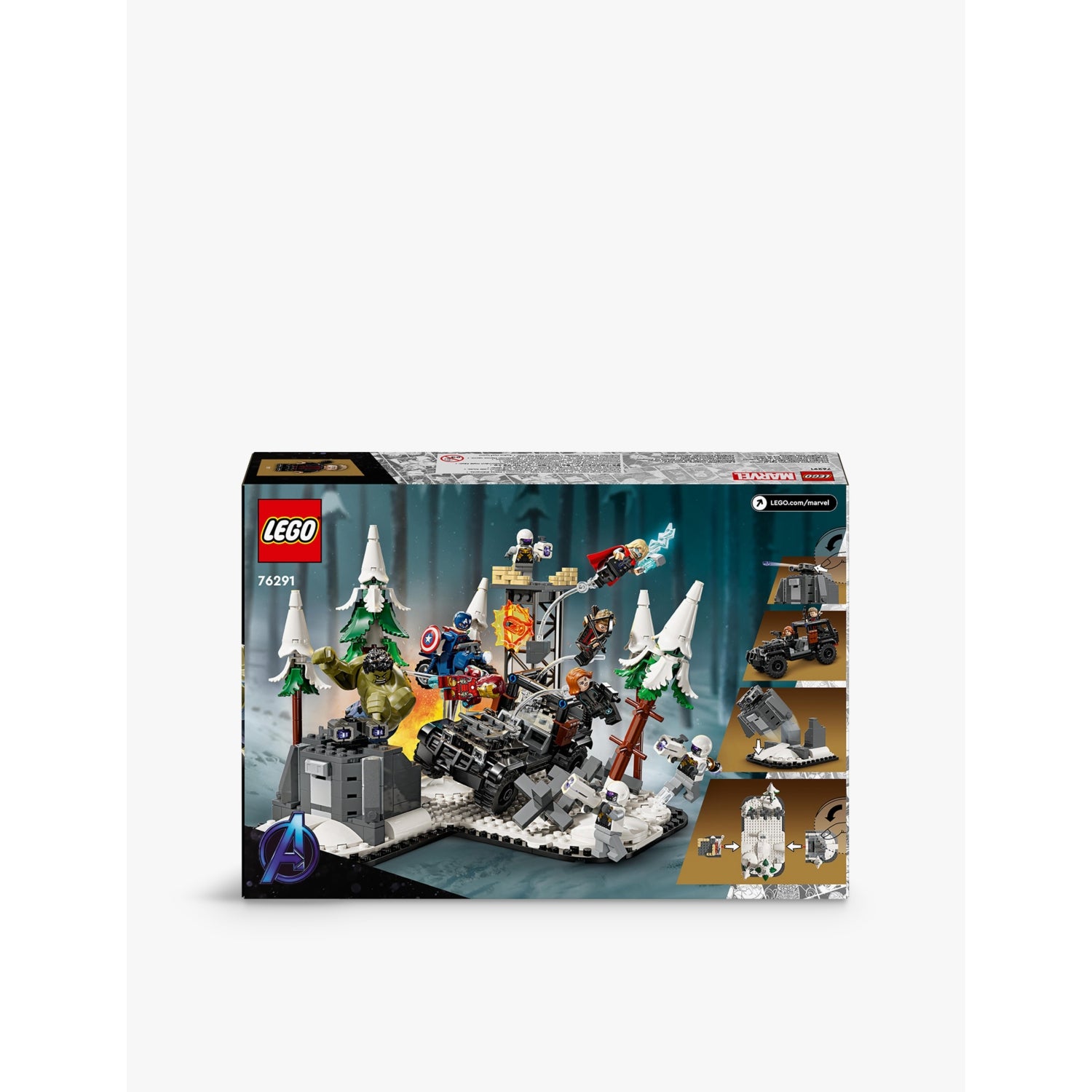 LEGO Marvel Avengers Age of Ultron playset 76291, UK version