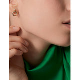 Cartier Trinity earrings 18ct gold and diamond 0.16ct, imported from the UK