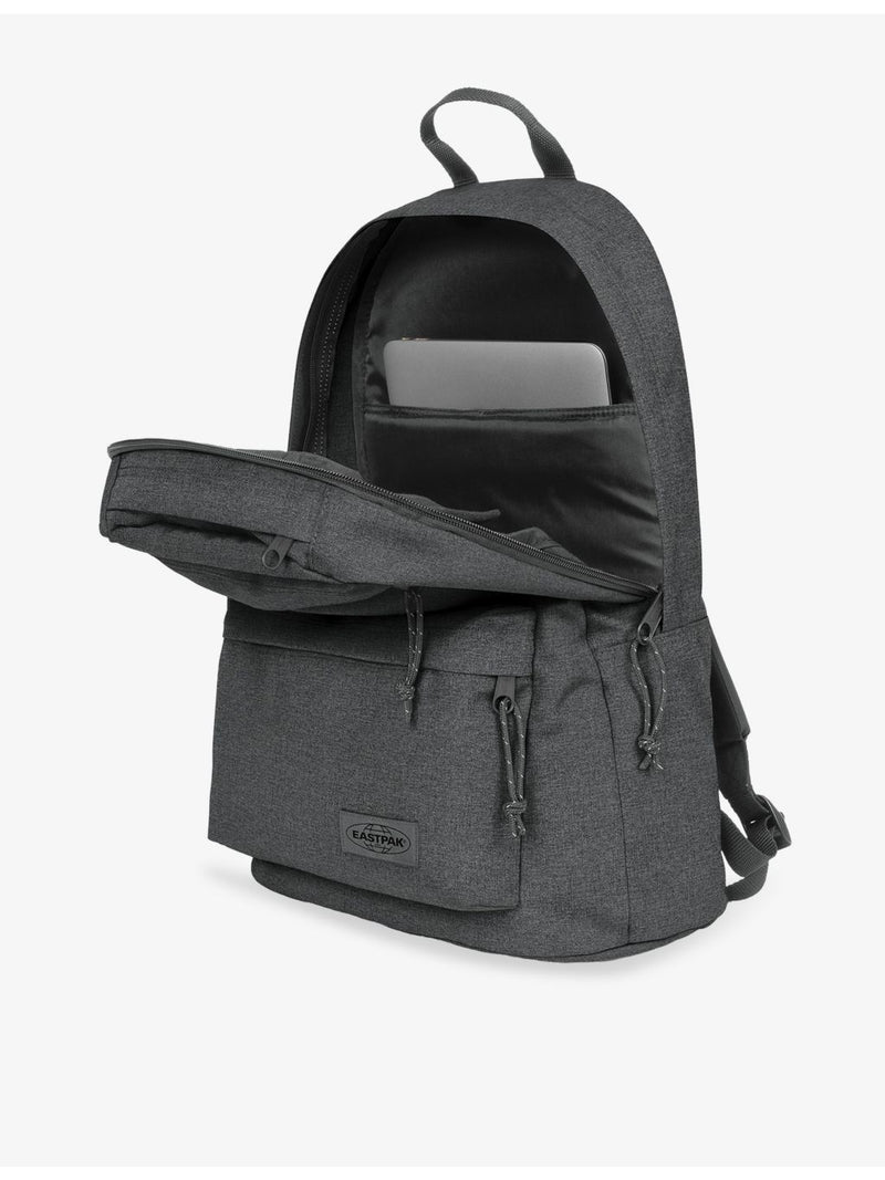 Eastpak padded double logo-patch shell backpack, imported from the UK