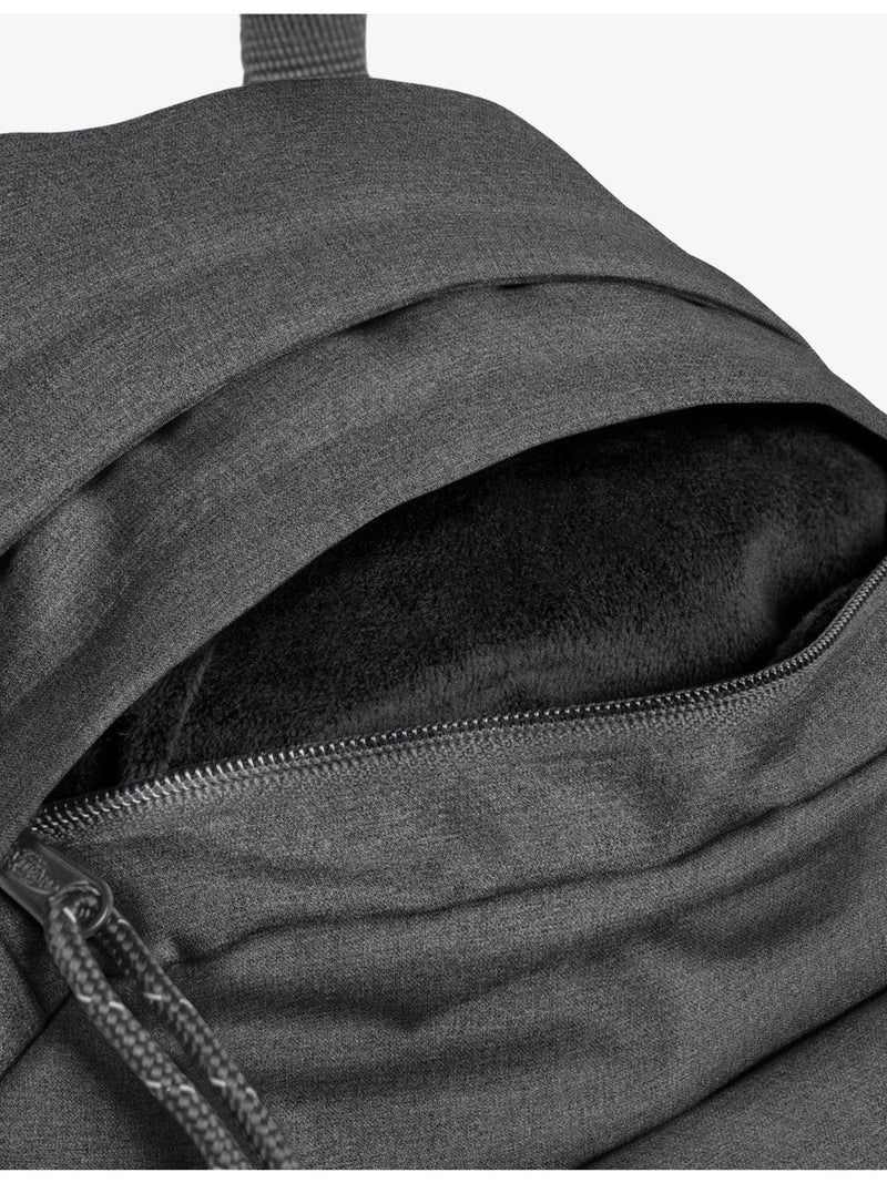 Eastpak padded double logo-patch shell backpack, imported from the UK