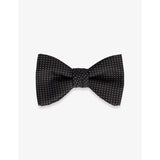 HUGO micro-dot silk bow tie pre-tied 10.6cm, imported from the UK