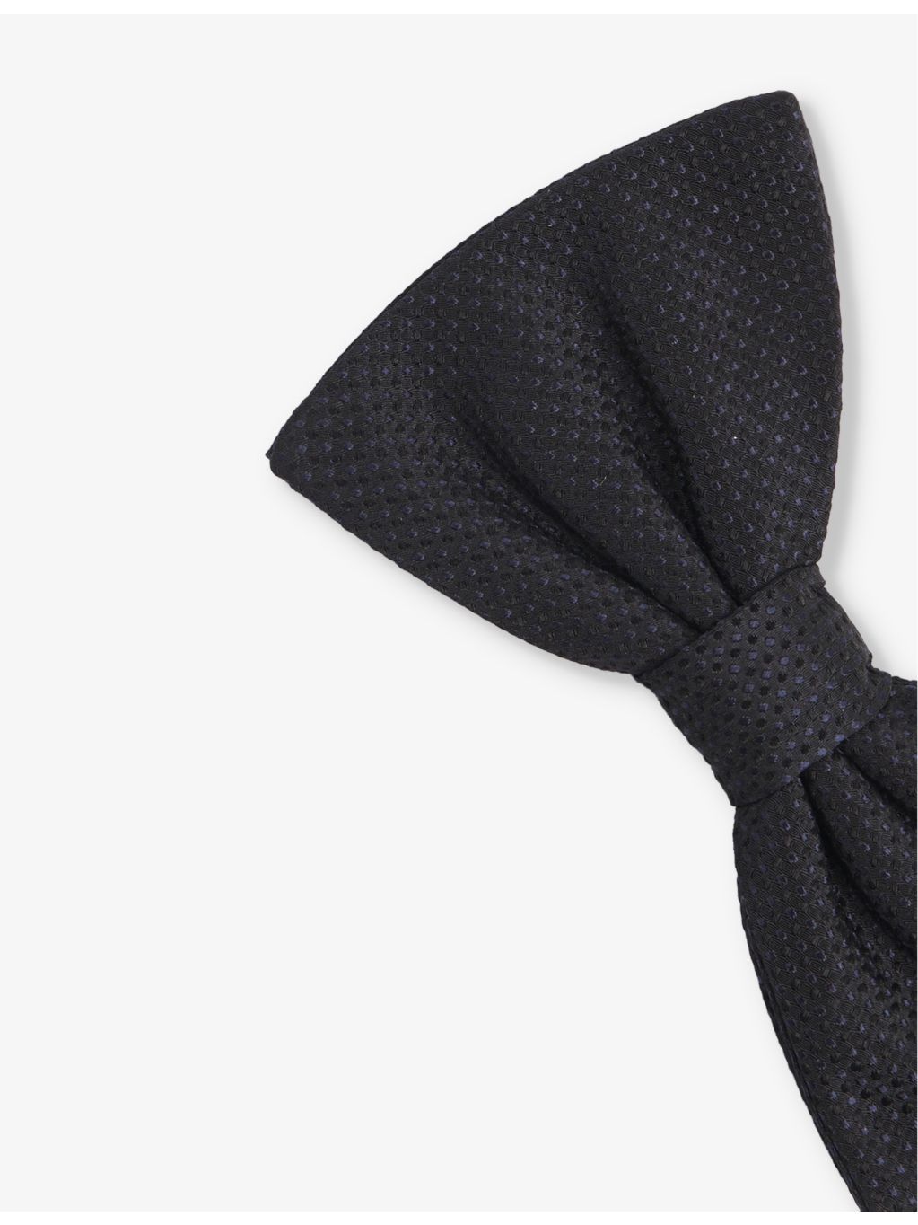 HUGO jacquard silk bow tie 12.5x7.5cm, UK version