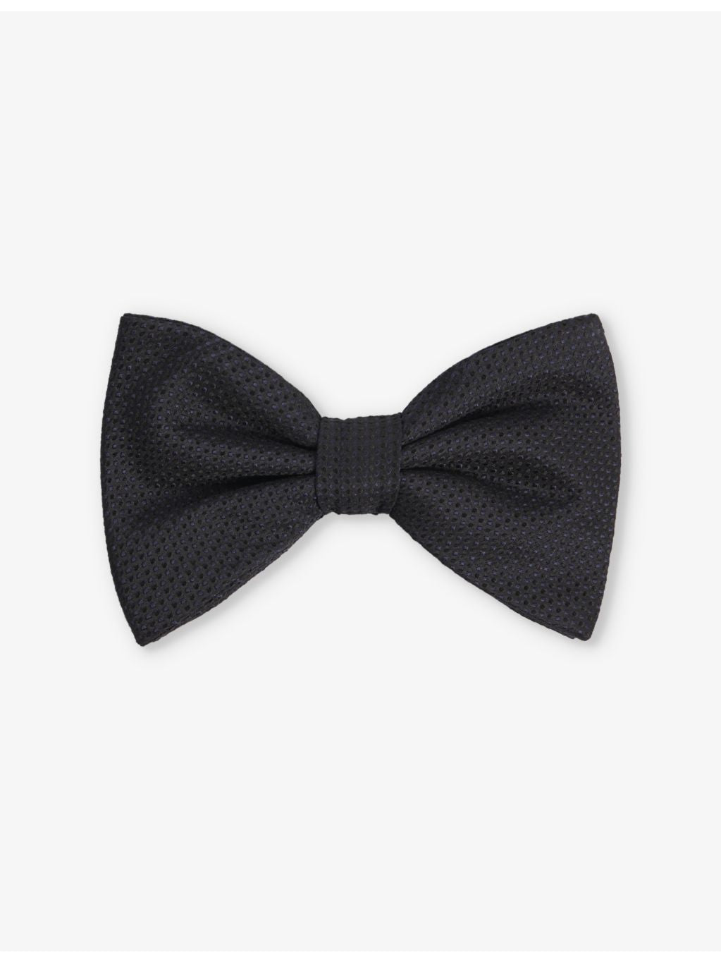 HUGO jacquard silk bow tie 12.5x7.5cm, UK version