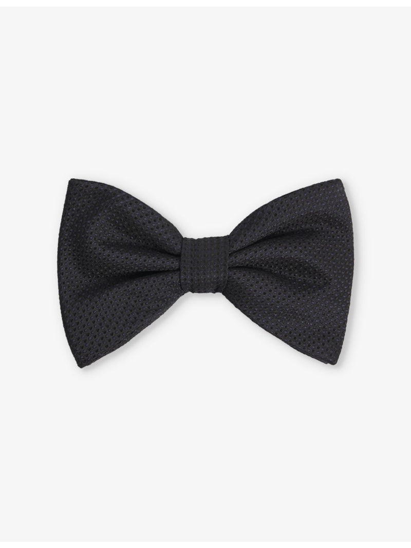 HUGO jacquard silk bow tie 12.5x7.5cm, UK version