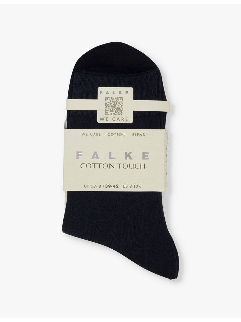 FALKE Cotton Touch ankle-rise stretch cotton socks (British brand)
