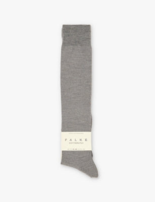 FALKE Softmerino Stretch Wool-Blend Knee-Length Socks