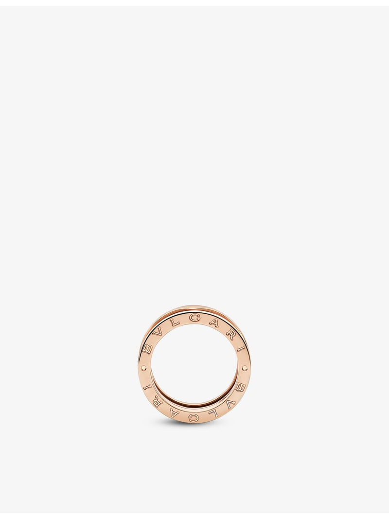 Bvlgari B.zero1 ring in 18ct rose gold, UK version