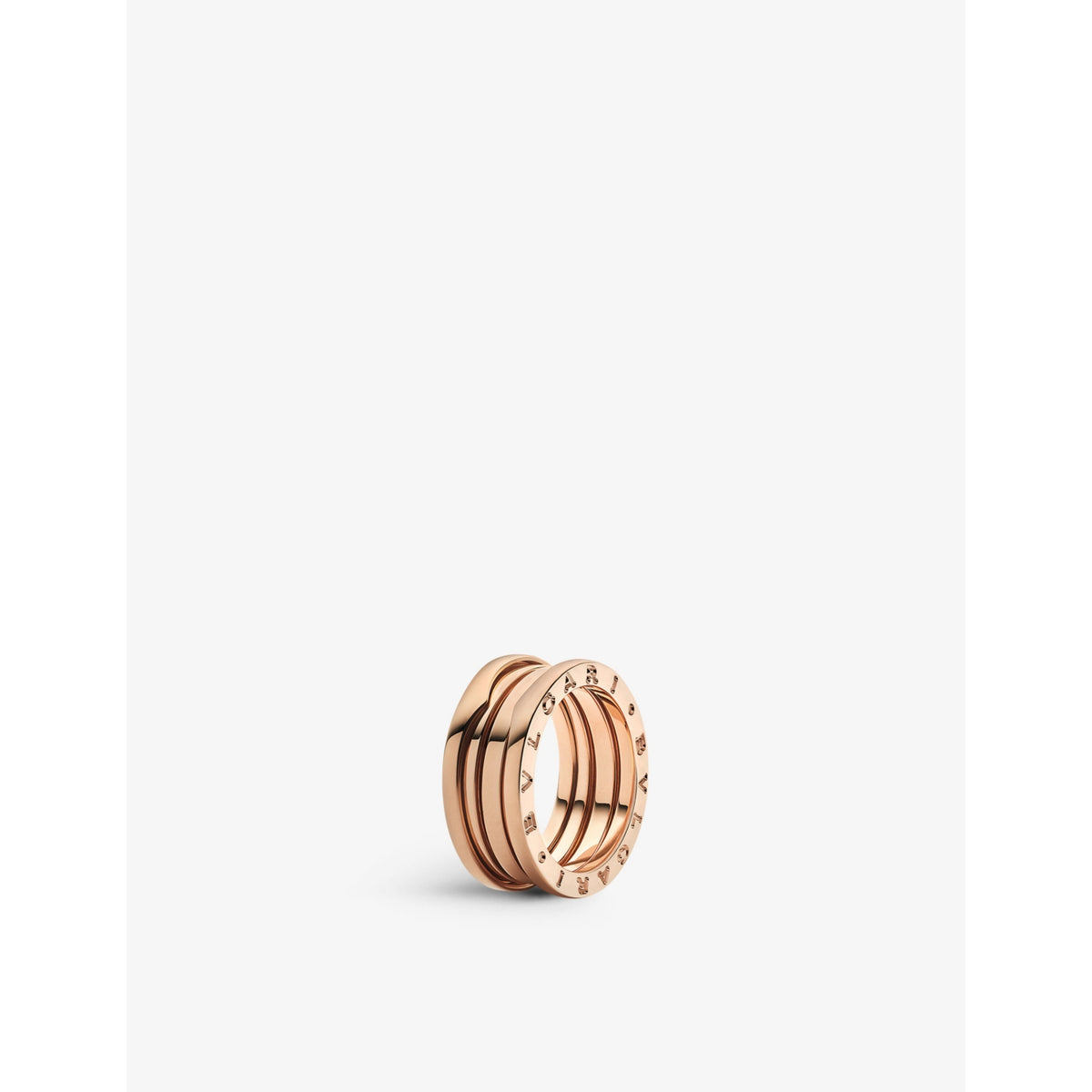 B.zero1 18ct rose gold ring - 53mm