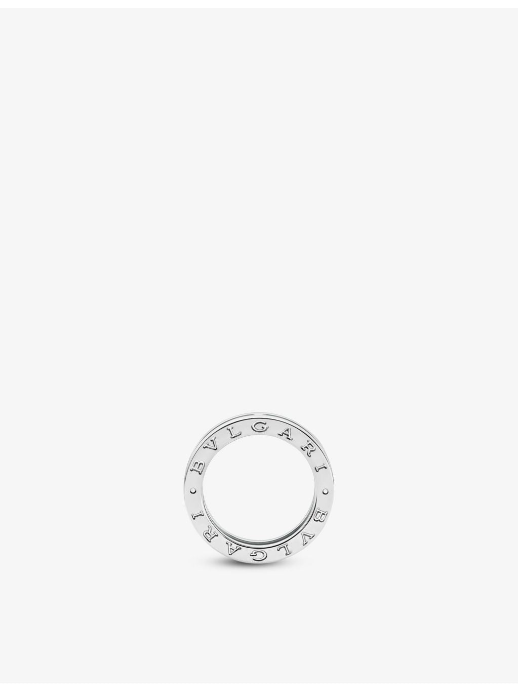 Bvlgari B.zero1 ring 18ct white gold, imported from the UK