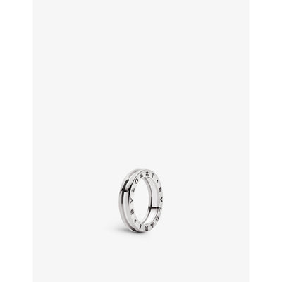 selfridges Bvlgari B.zero1 18ct White Gold Ring- Buy online at McGrocer
