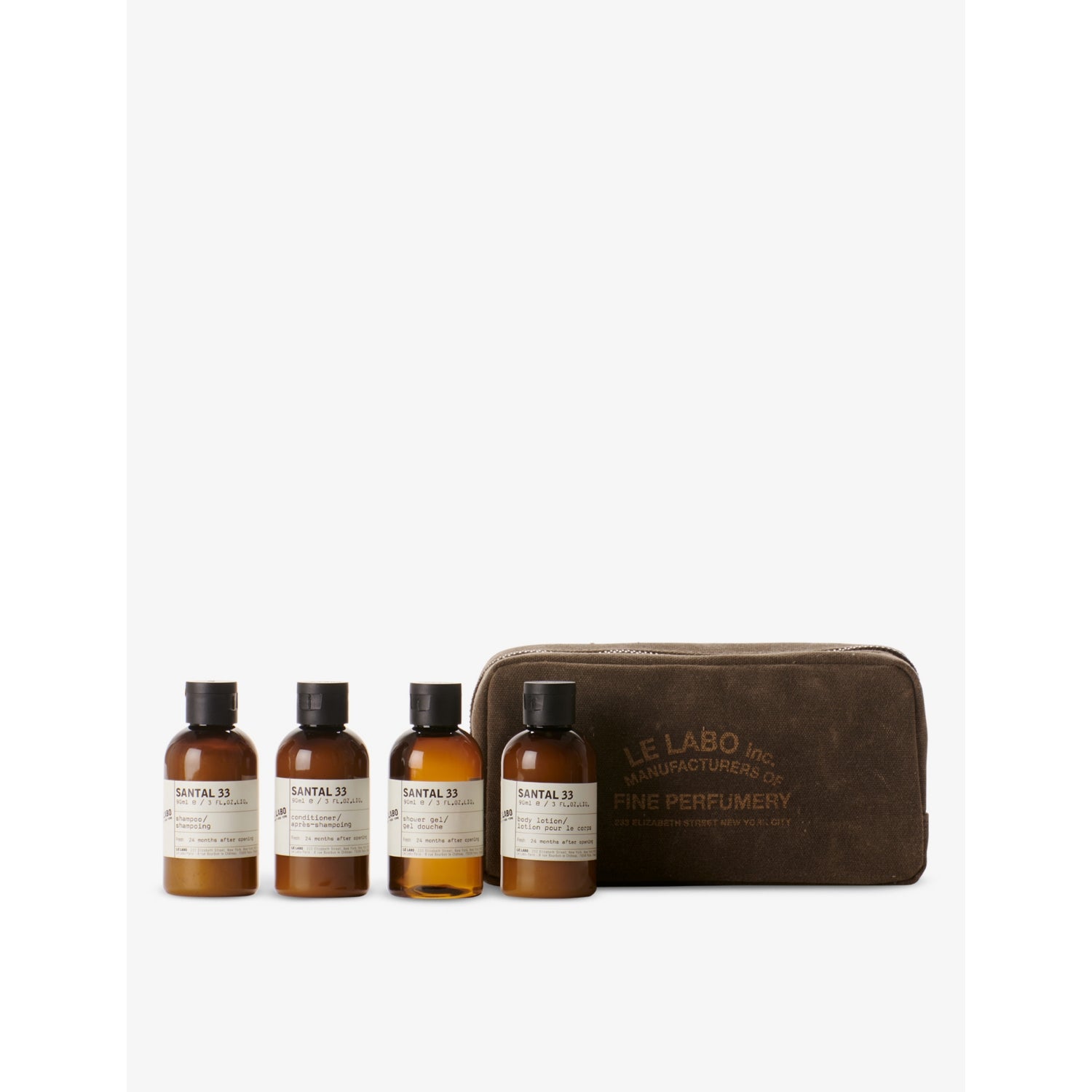 Le Labo Santal 33 travel gift set 4x90ml - British product