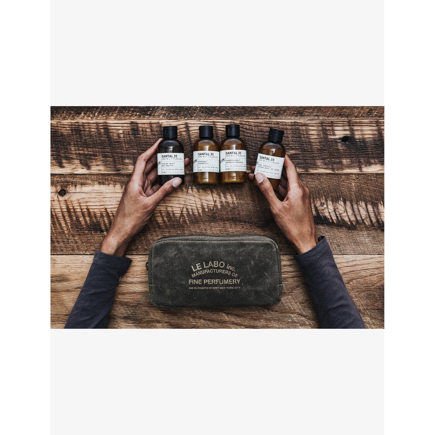 Le Labo Santal 33 travel gift set 4x90ml - British product