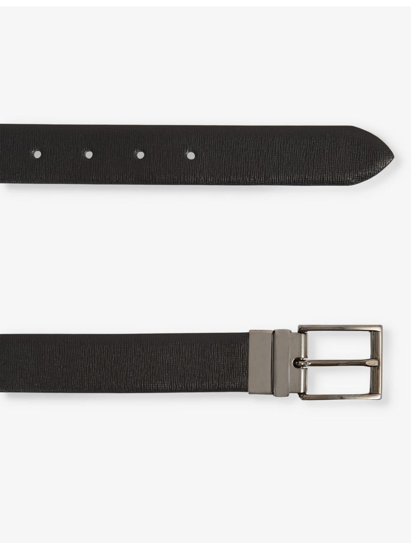 Reiss reversible leather belt 3cm, imported from the UK