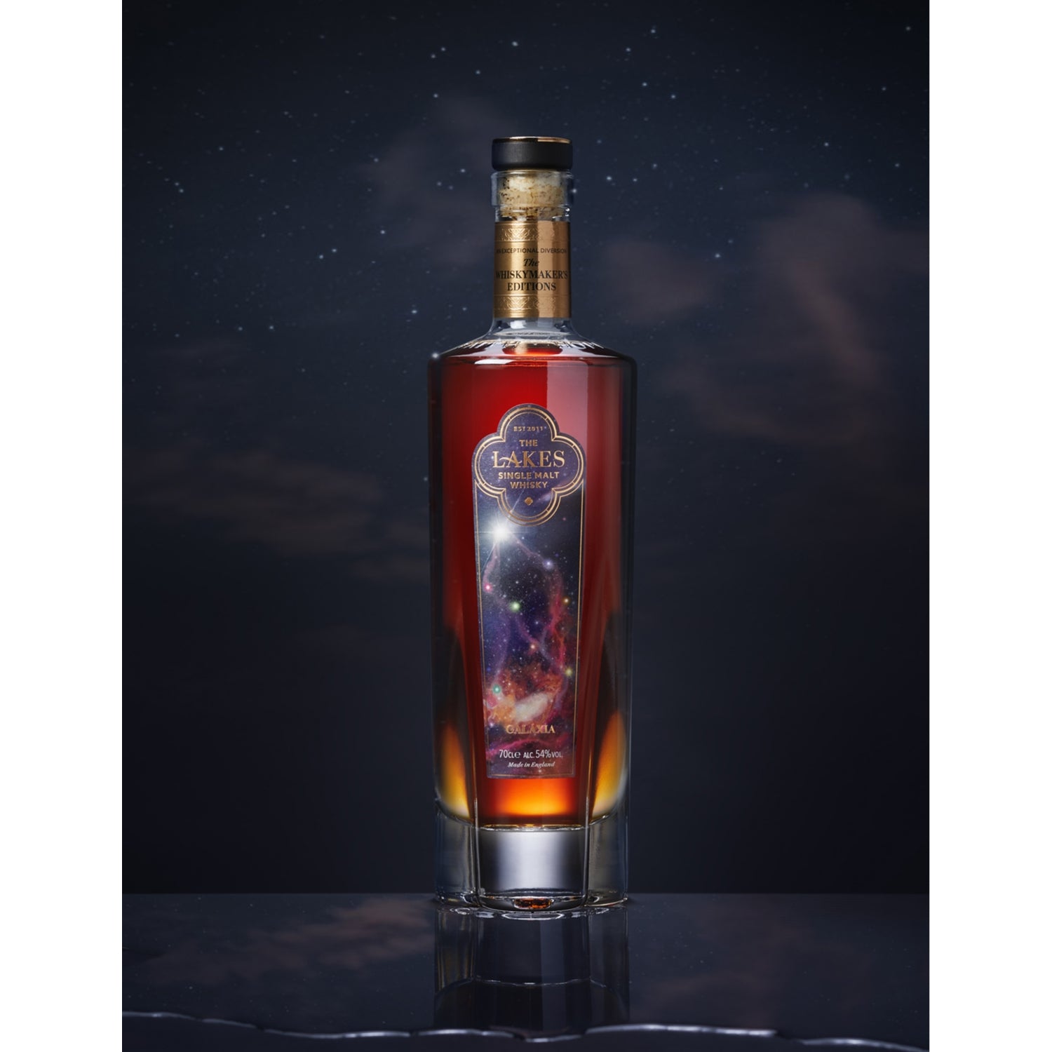 The Lakes Distillery Galáxia single malt whisky 700ml, imported from the UK