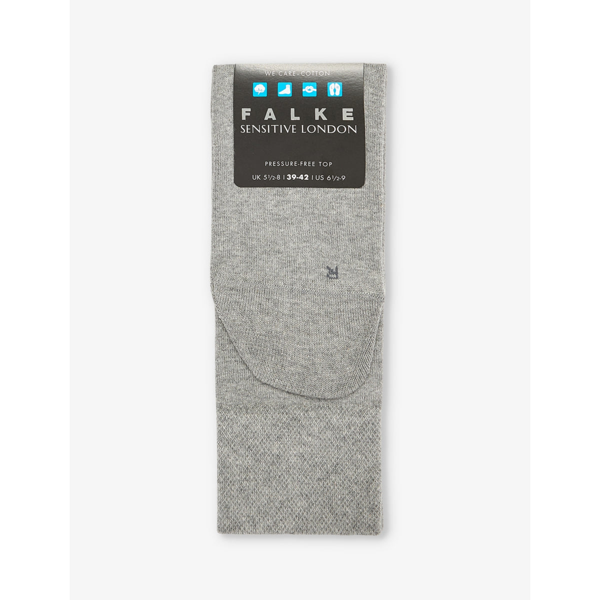 Ribbed-cuff cotton-blend socks - 5.5-8