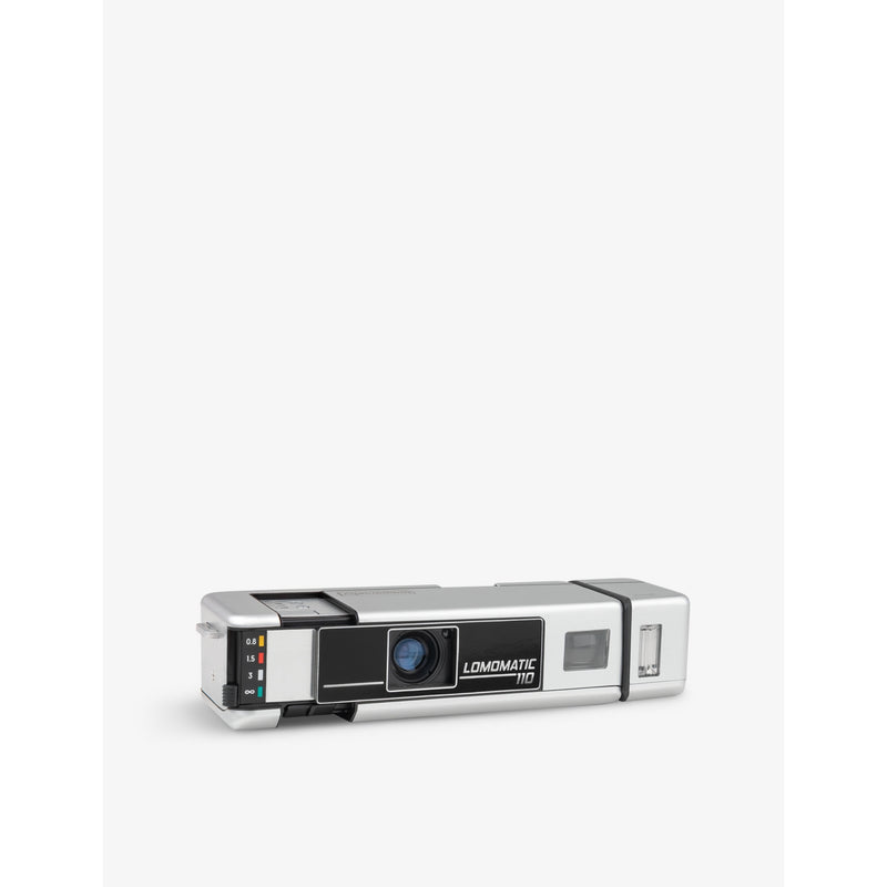 Lomomatic 110 compact analogue camera with flash - British product
