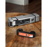 Lomomatic 110 compact analogue camera with flash - British product