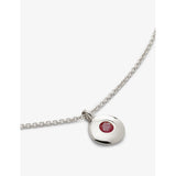 Monica Vinader July birthstone necklace 41-46cm, imported from the UK