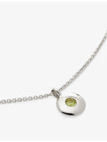 Monica Vinader peridot necklace in sterling silver - British product