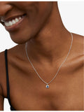 Monica Vinader blue sapphire necklace 46cm (British brand)