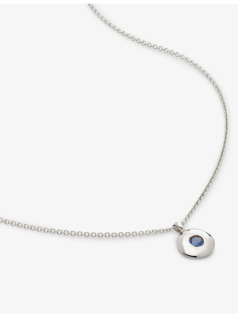 Monica Vinader blue sapphire necklace 46cm (British brand)