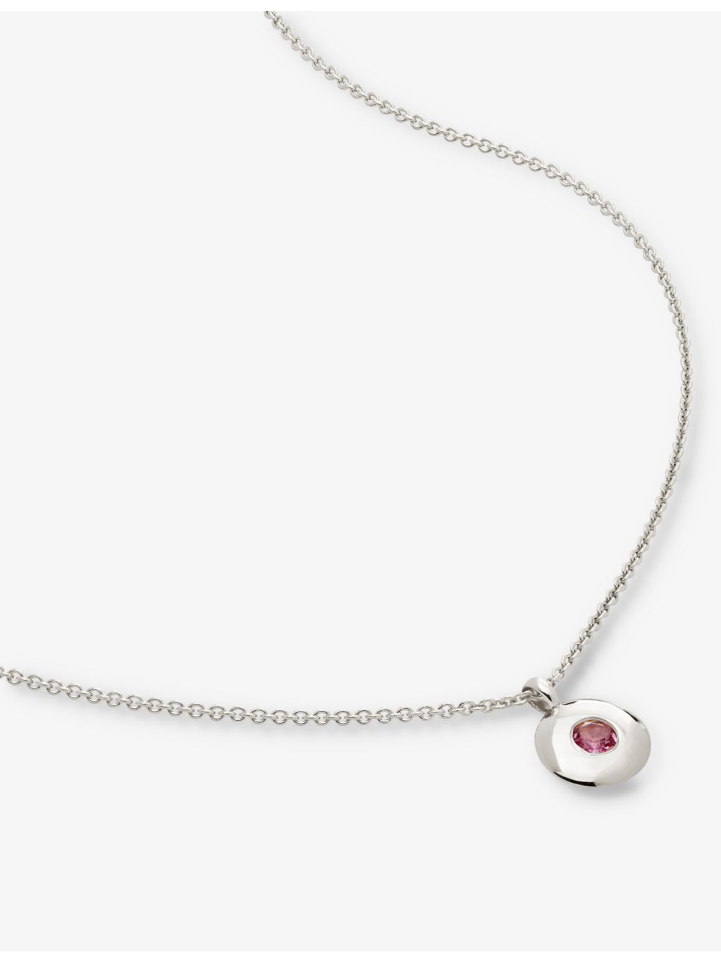 Monica Vinader October Birthstone necklace 41-46cm, UK version