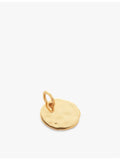Monica Vinader disc pendant 14ct gold vermeil - British product