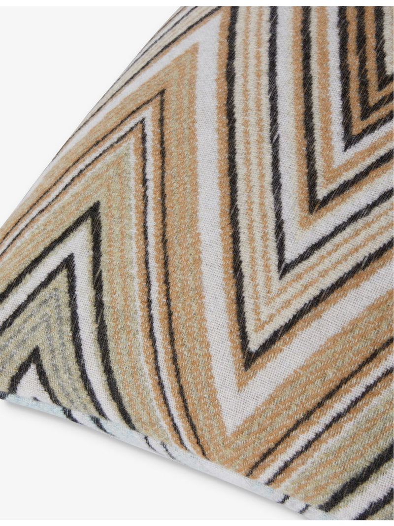 Missoni Home zig-zag wool-blend cushion 60cm - British product