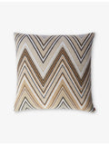 Missoni Home zig-zag wool-blend cushion 60cm - British product
