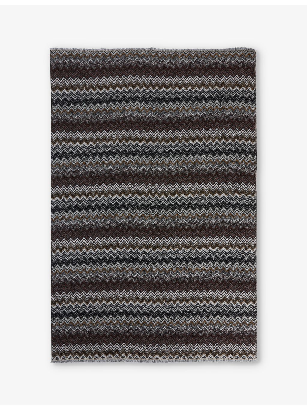 Missoni Home zigzag cotton-blend throw 130cm x 195cm (British brand)