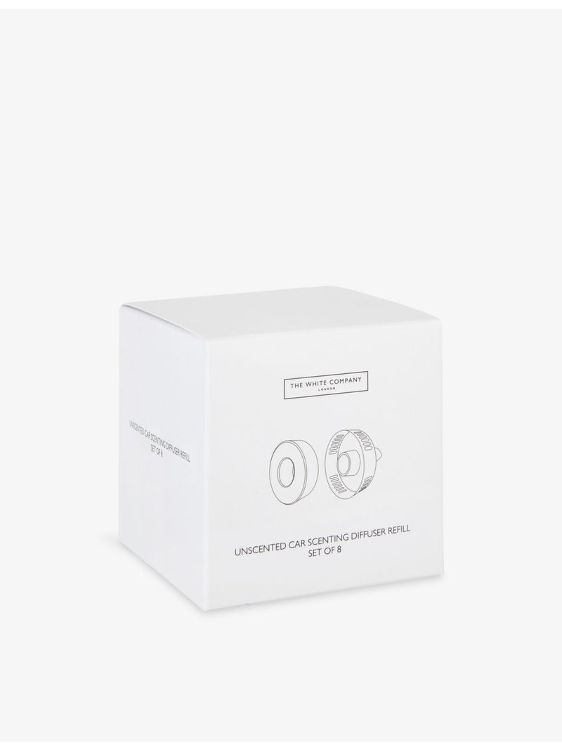 The White Company unscented car scenting refill pack of eight - British product