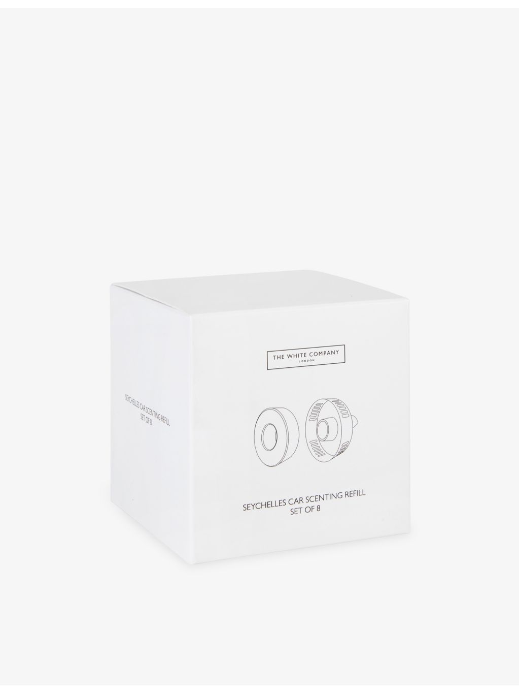 The White Company Seychelles car scent refill, imported from the UK