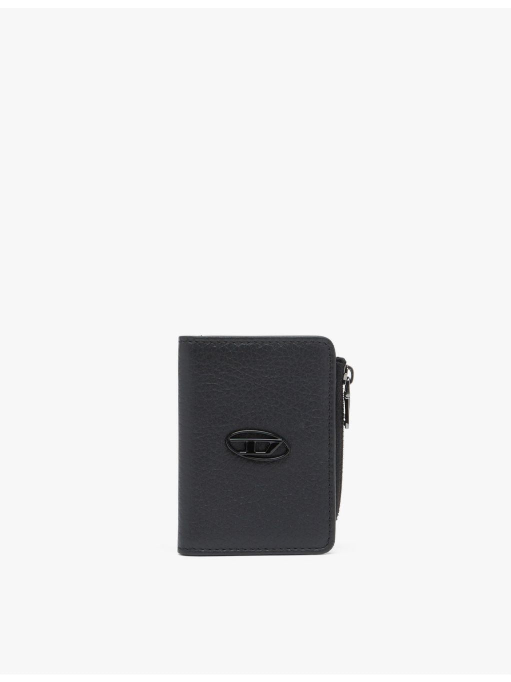 Diesel Hissu Evo logo-badge leather cardholder, imported from the UK