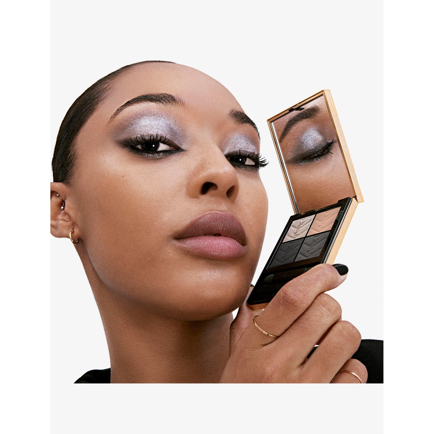Yves Saint Laurent Couture Mini Clutch eyeshadow palette 4g, imported from the UK
