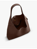 Coach Brooklyn leather shoulder bag with popper fastening, imported from the UK