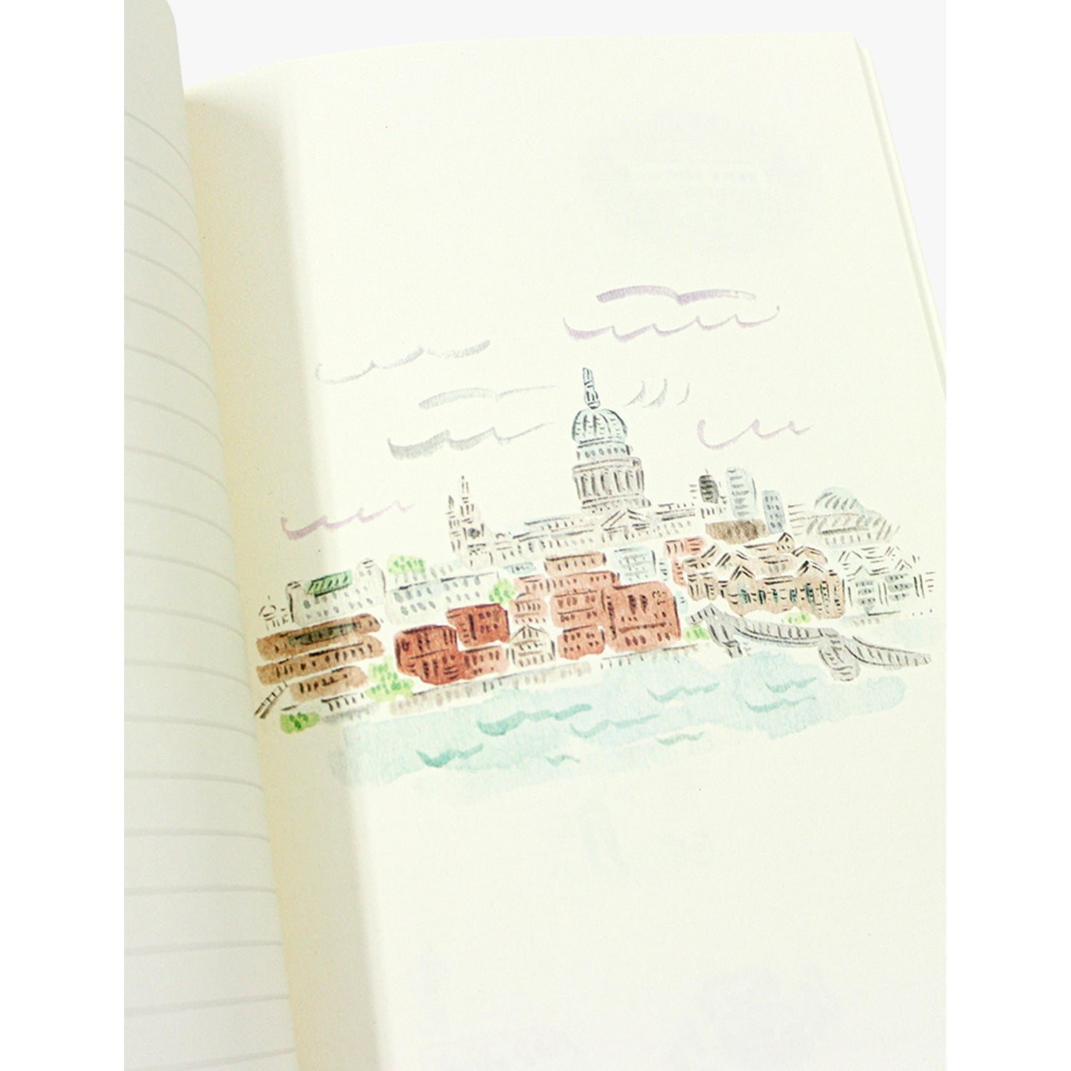 L'Apres-Midi travel journal Big Ben 14.5cm x 20.5cm (British brand)