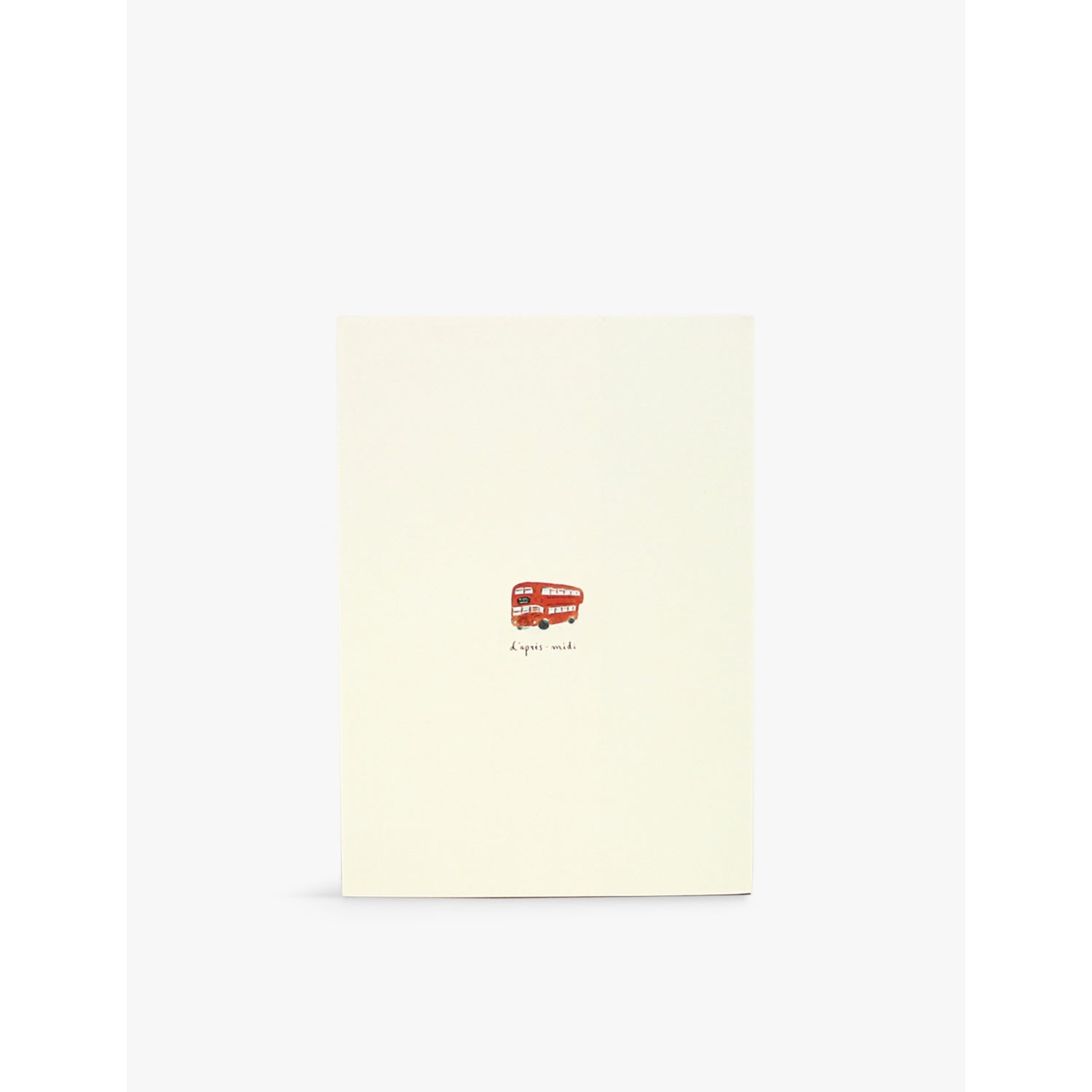 L'Apres-Midi travel journal Big Ben 14.5cm x 20.5cm (British brand)