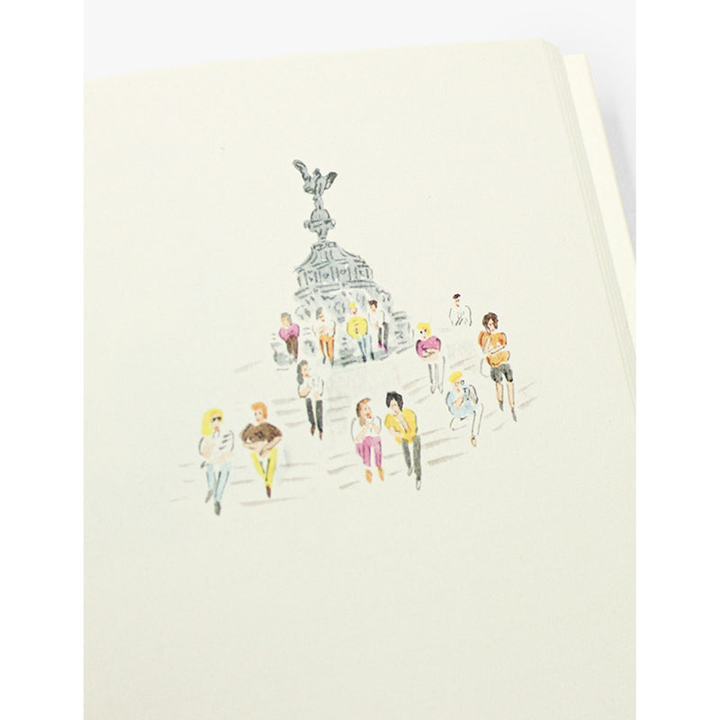 L'Apres-Midi travel journal Big Ben 14.5cm x 20.5cm (British brand)