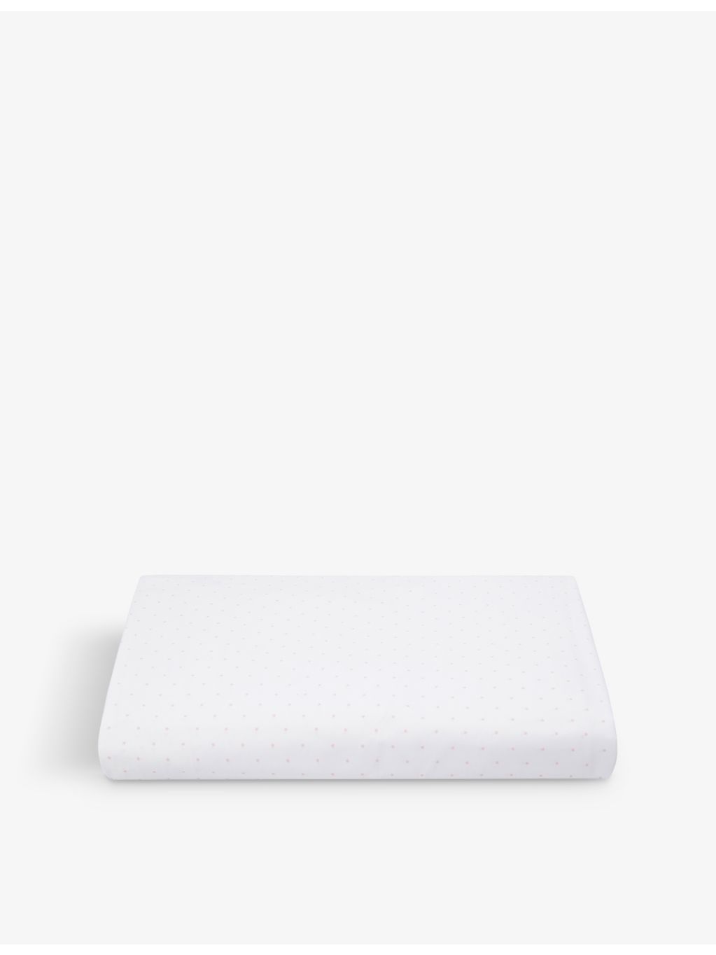The Little White Company star-print cotton fitted sheet, imported from the UK