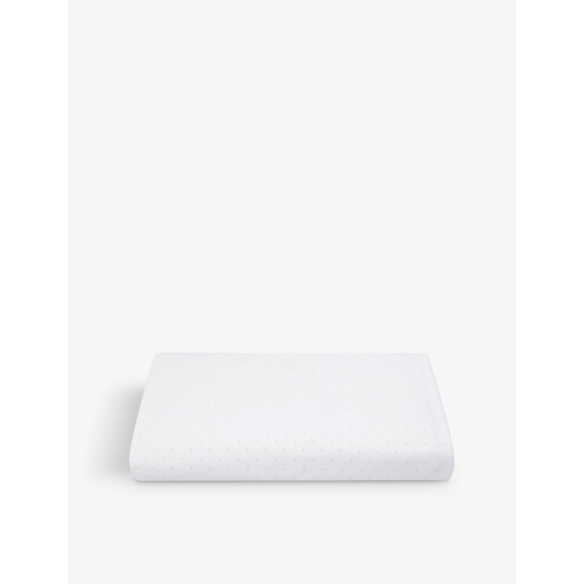 Star-print cotton fitted sheet - Cot Bed
