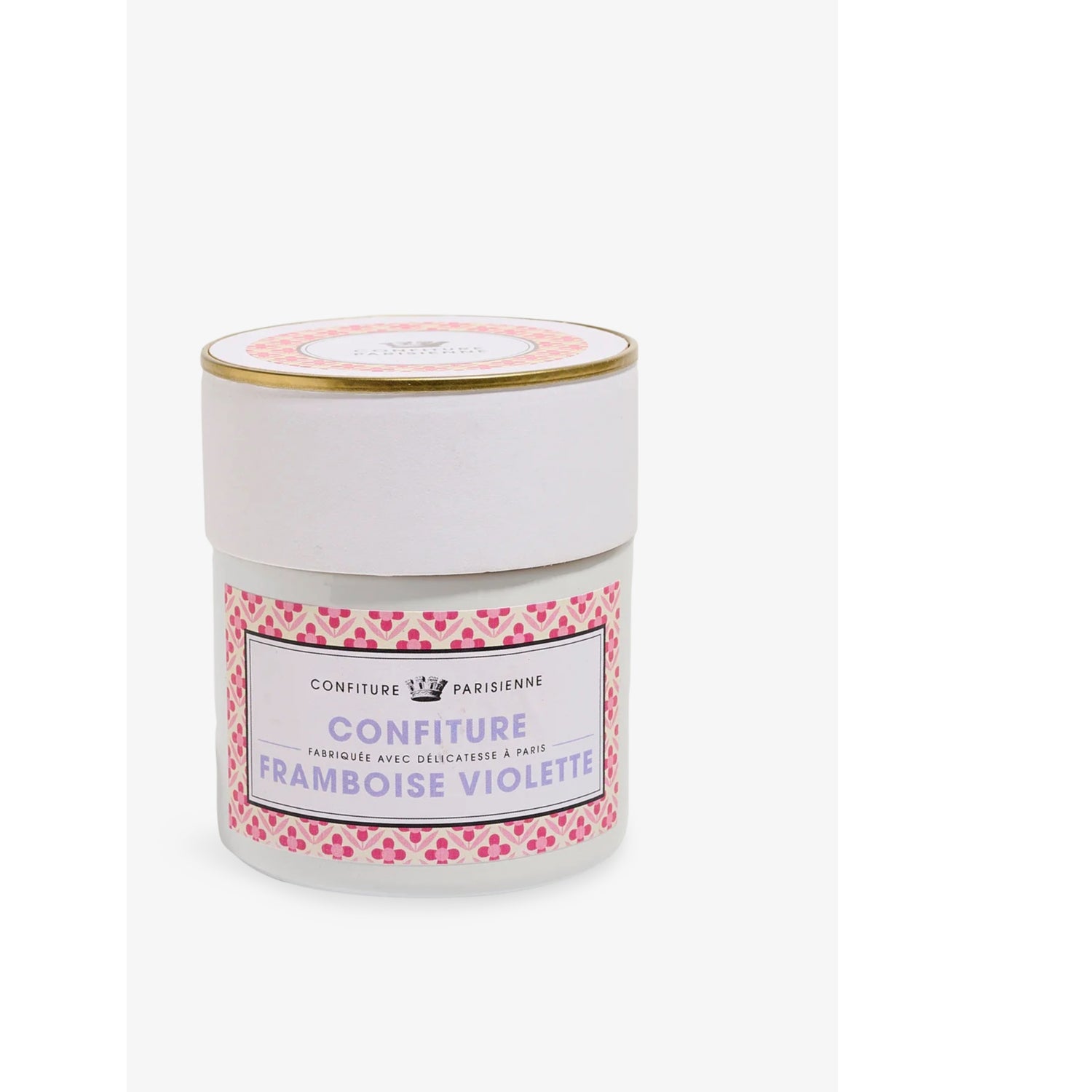 Confiture Parisienne raspberry violet preserve 250g, imported from the UK