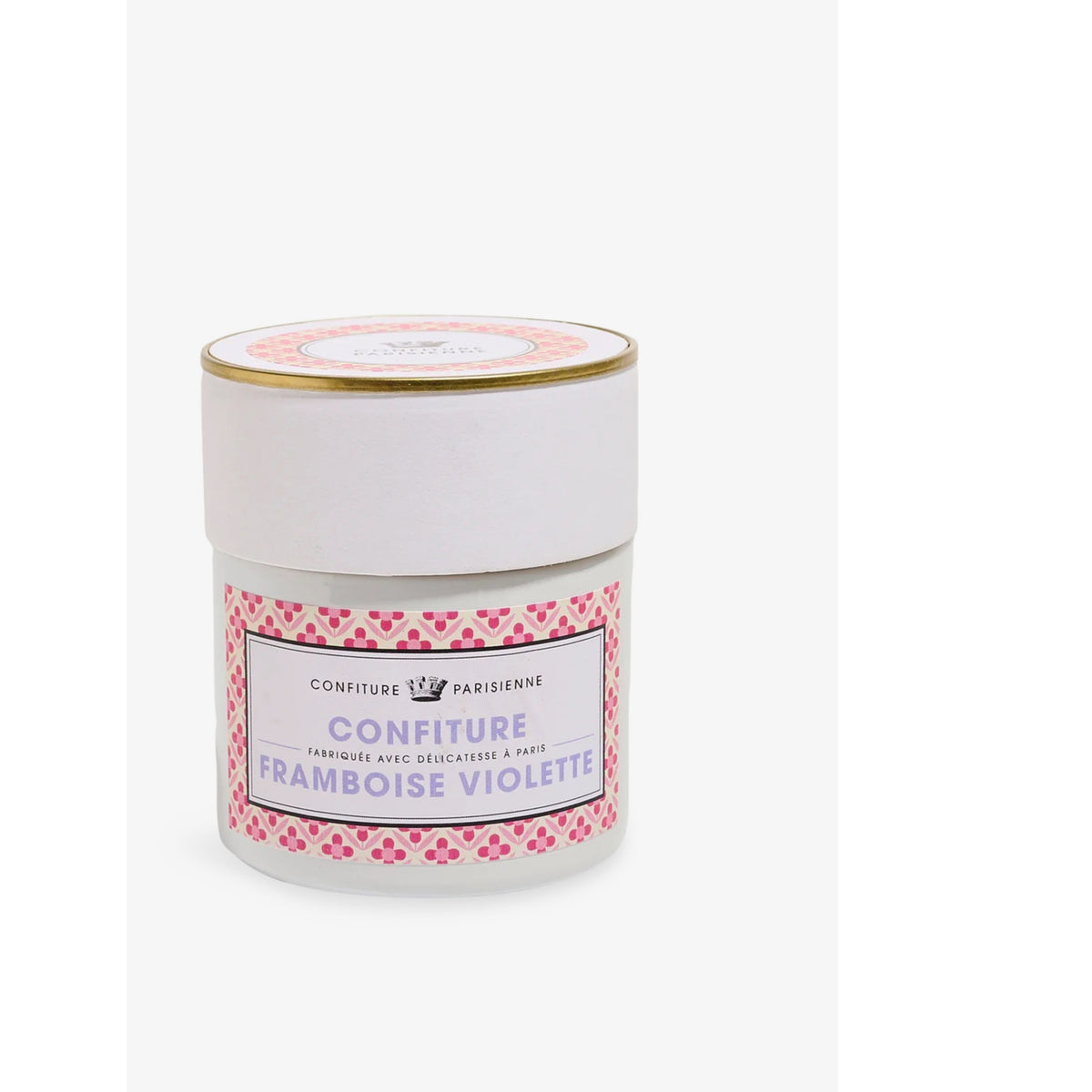 Confiture Parisienne raspberry violet preserve 250g, imported from the UK