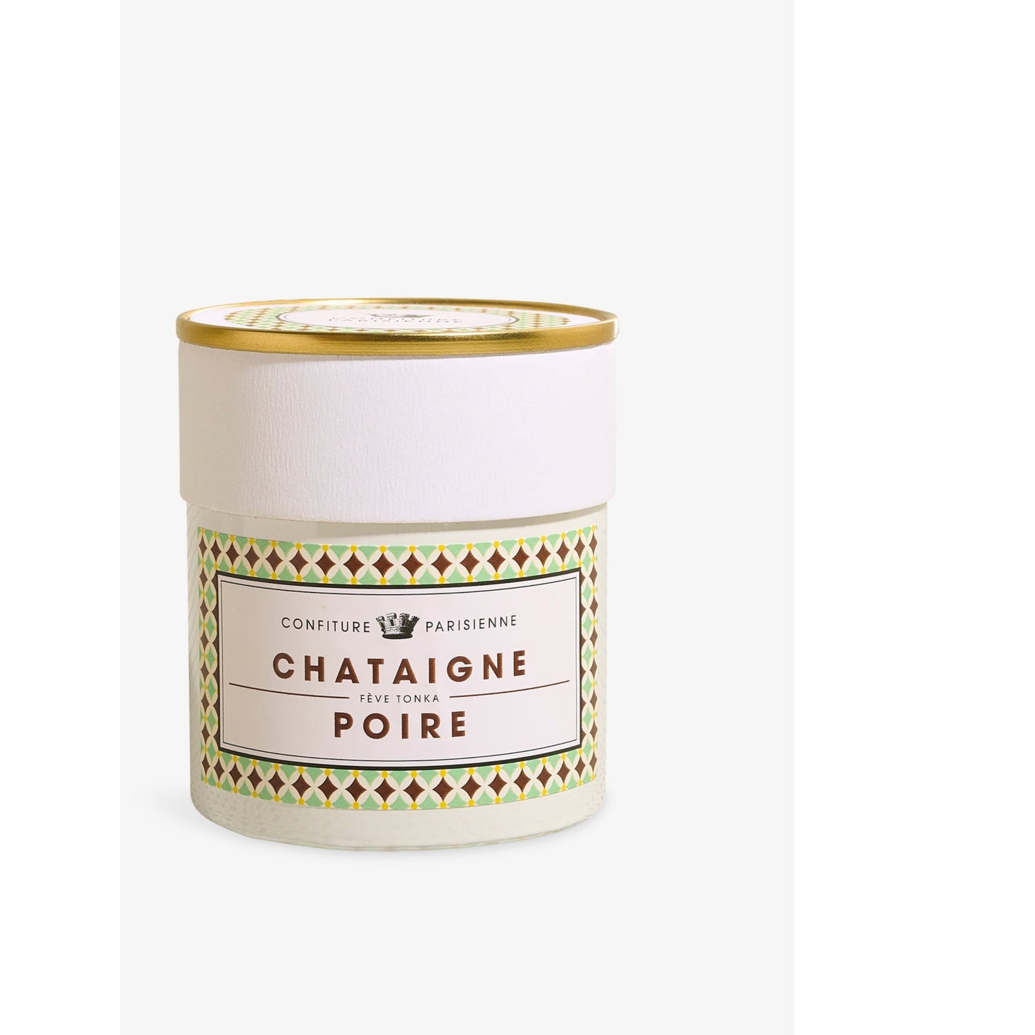 Confiture Parisienne chestnut pear preserve 250g, imported from the UK