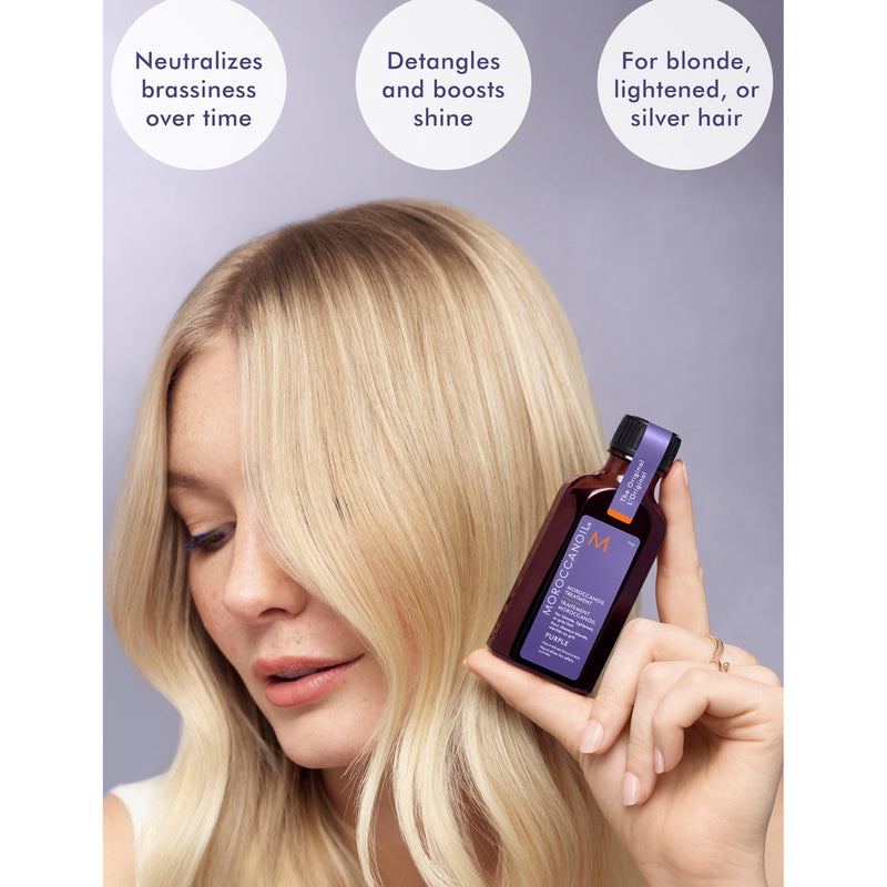 Moroccanoil Treatment Purple hair oil, UK version